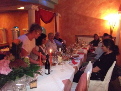 Am 30.09.2011 im Restaurant Poseidon in Oelde.